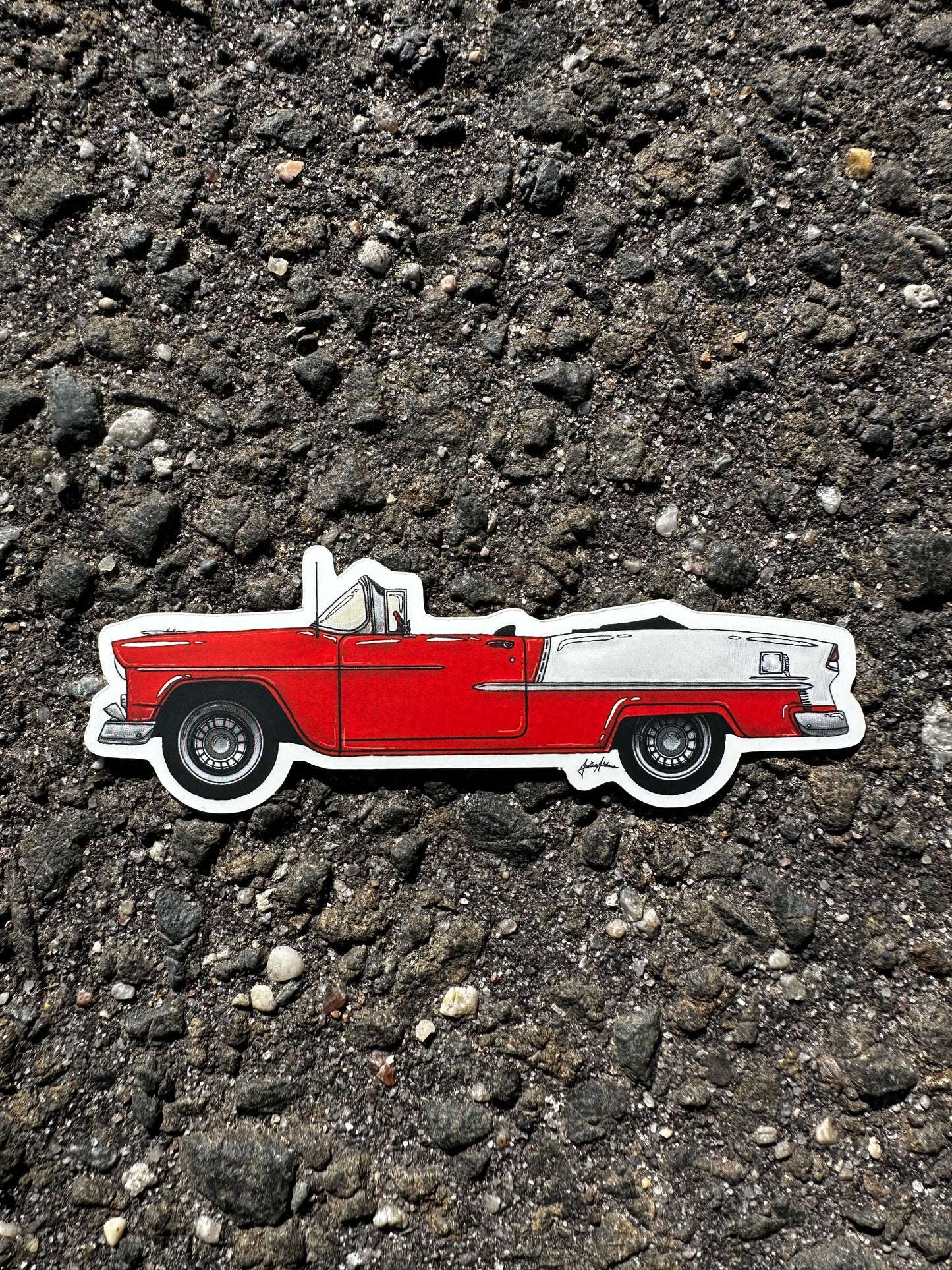 1950 Chevy bel air sticker