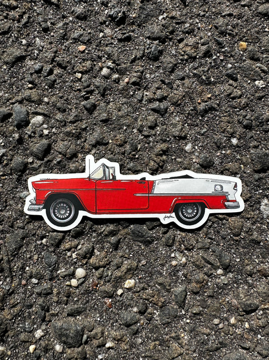 1950 Chevy bel air sticker