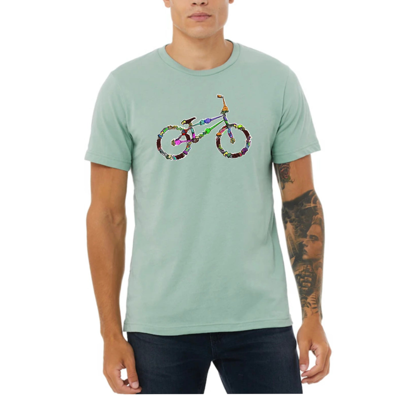 Adult Bmx bike T-shirt