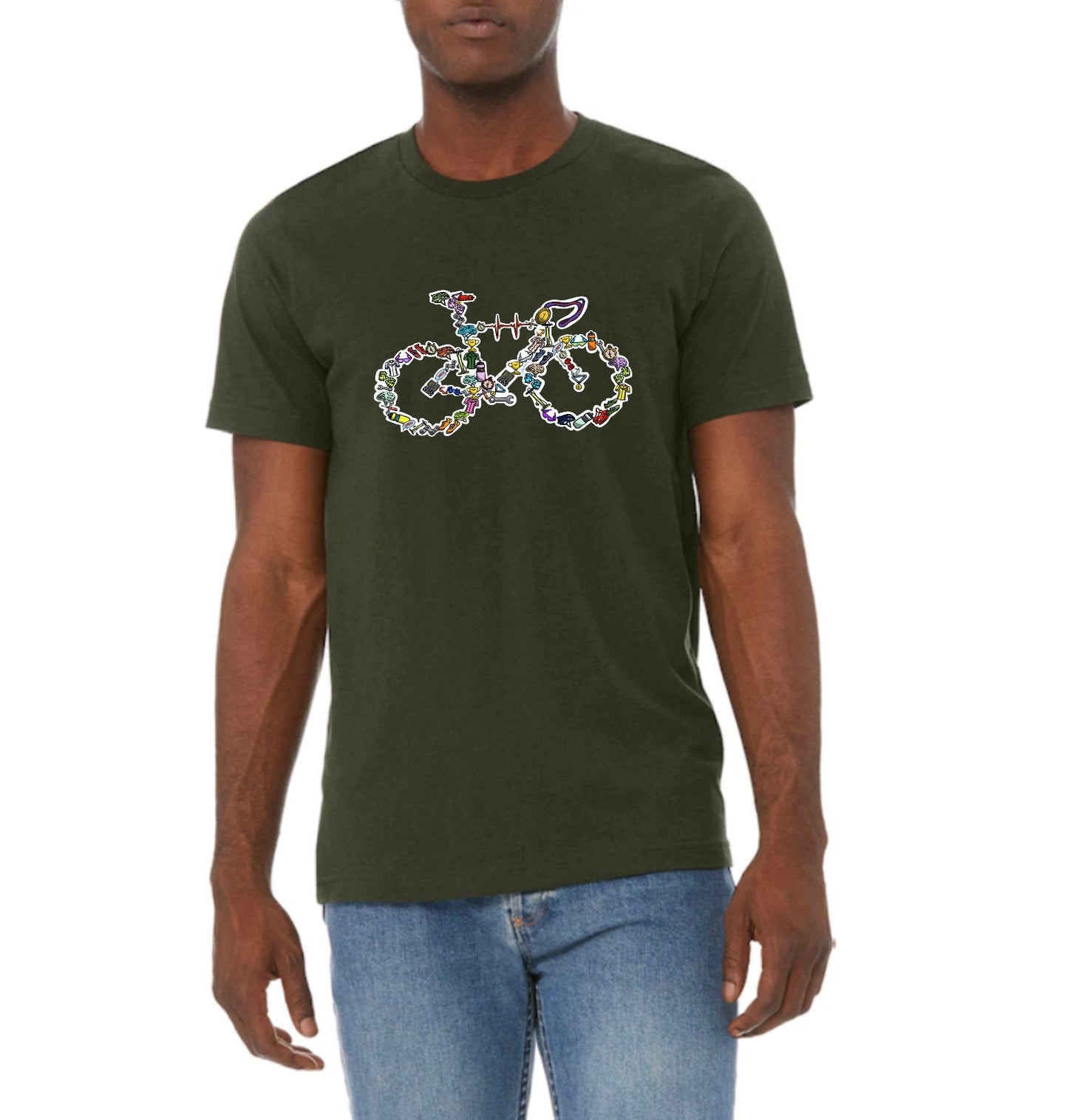 Road bike T-shirt