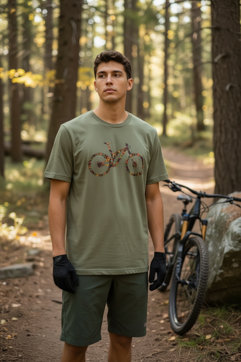 Camiseta de bicicleta de montaña