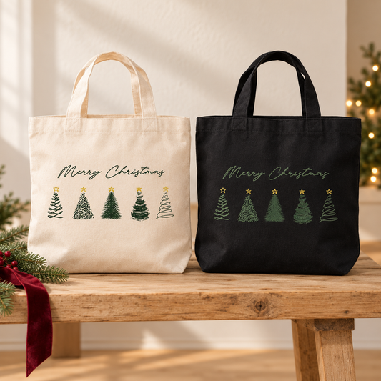 Merry Christmas Tote Bag