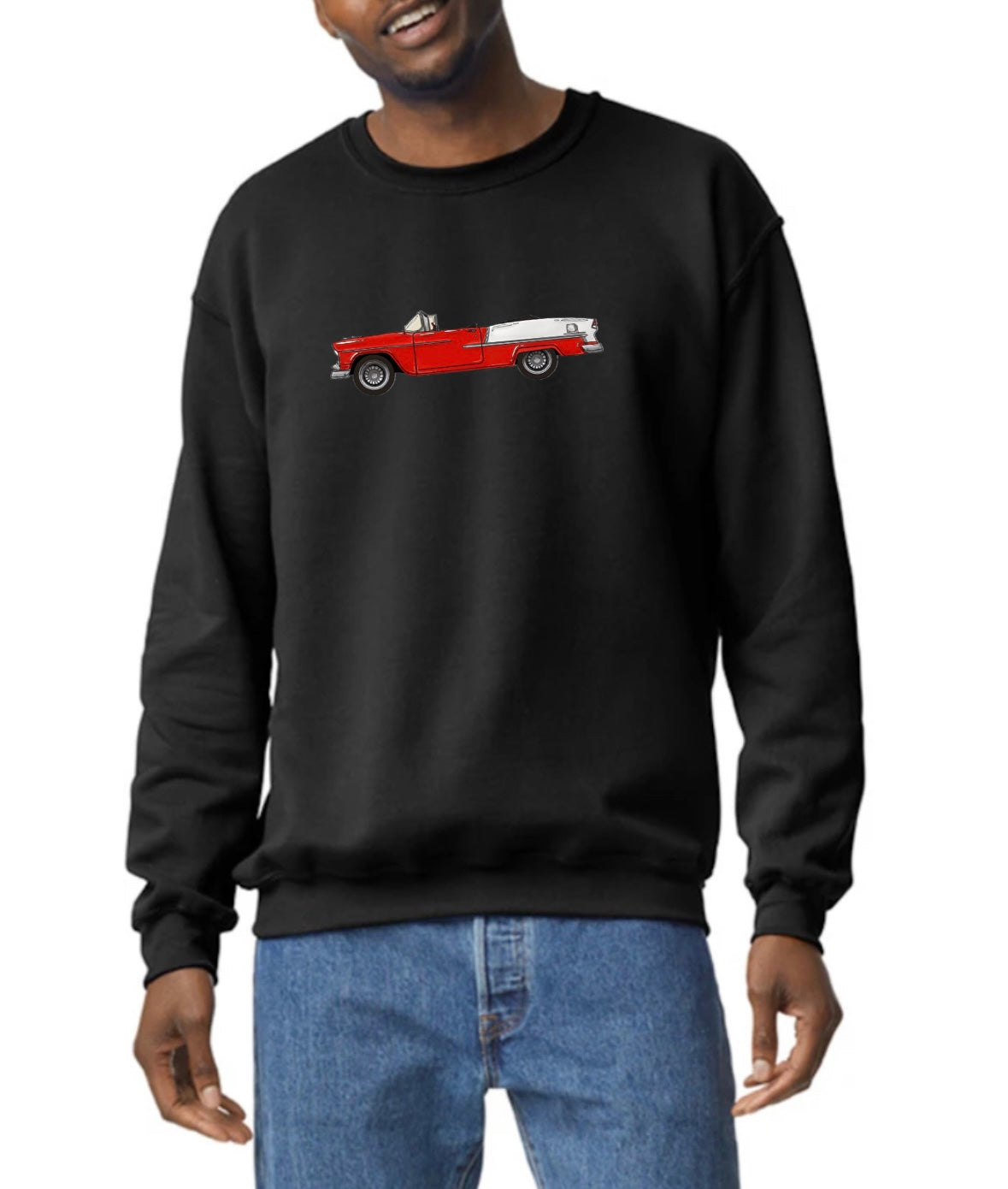 Adult Vintage Chevy BelAir sweatshirt