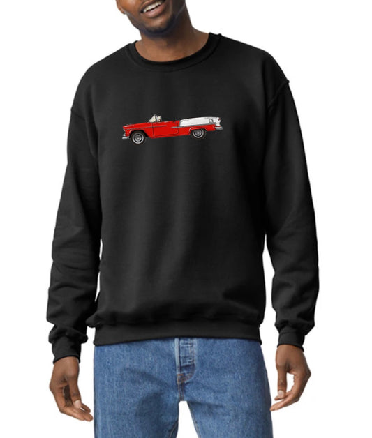 Adult Vintage Chevy BelAir sweatshirt