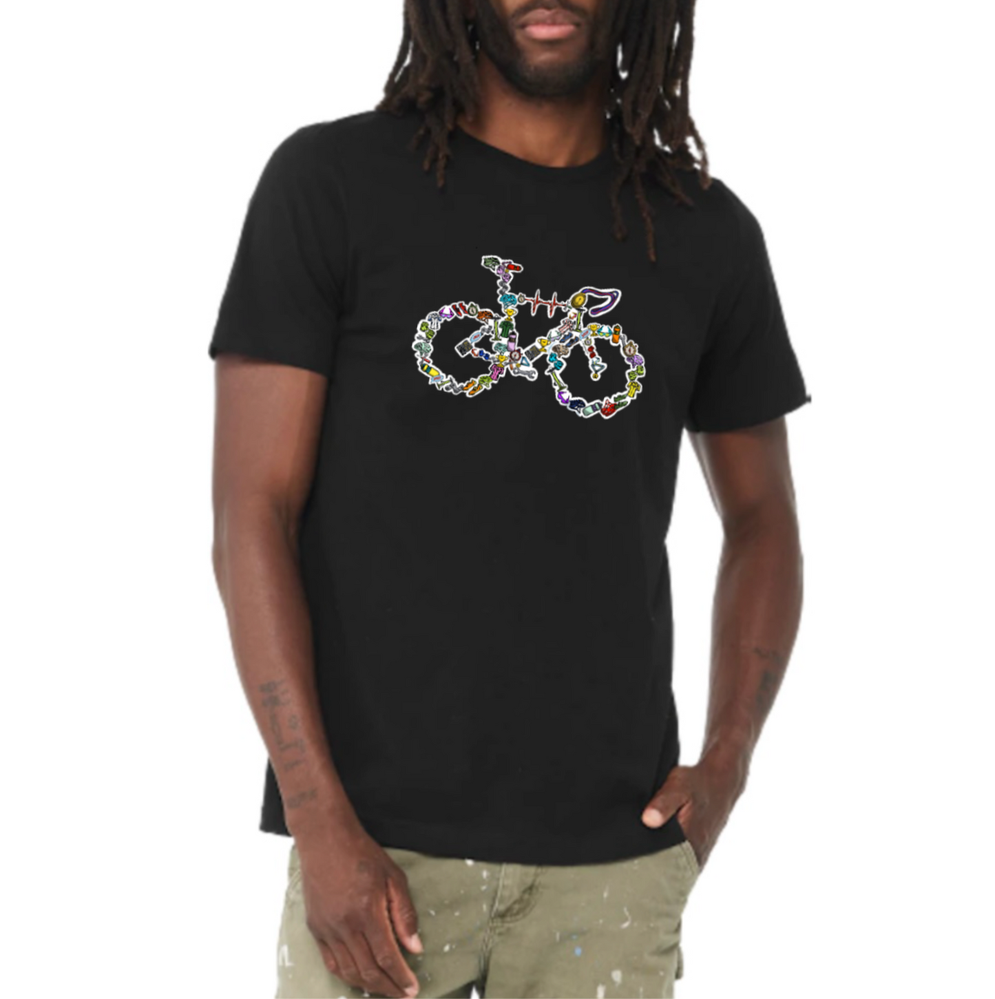 Road bike T-shirt