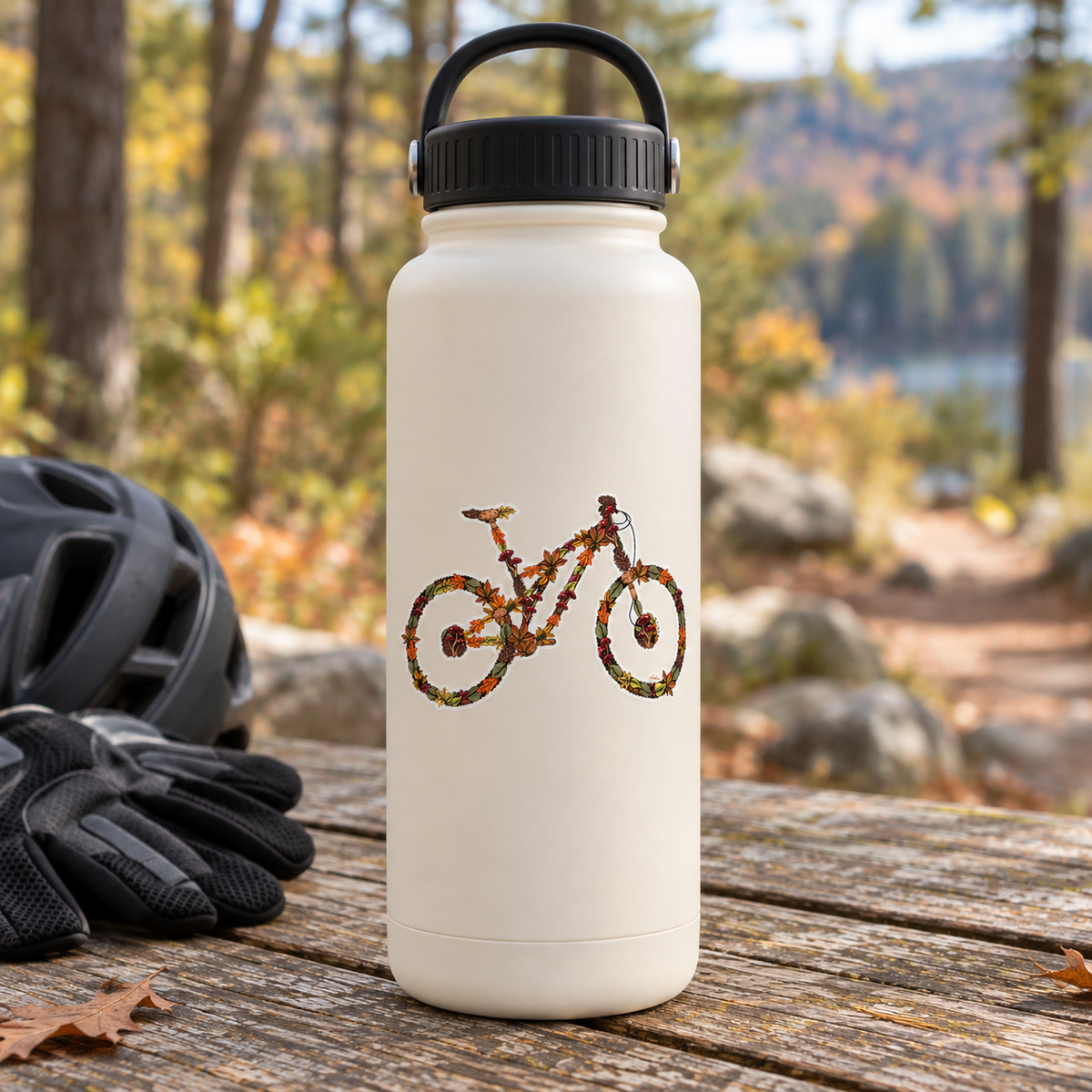 Mountain bike sticker