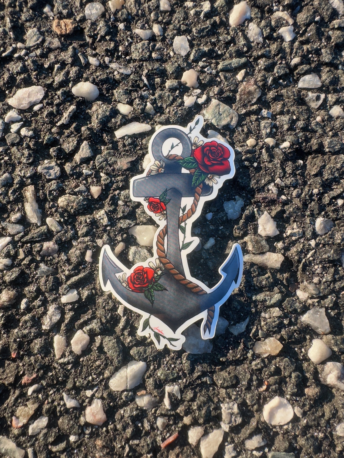 Anchor sticker