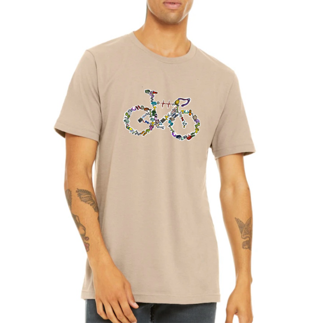 Road bike T-shirt