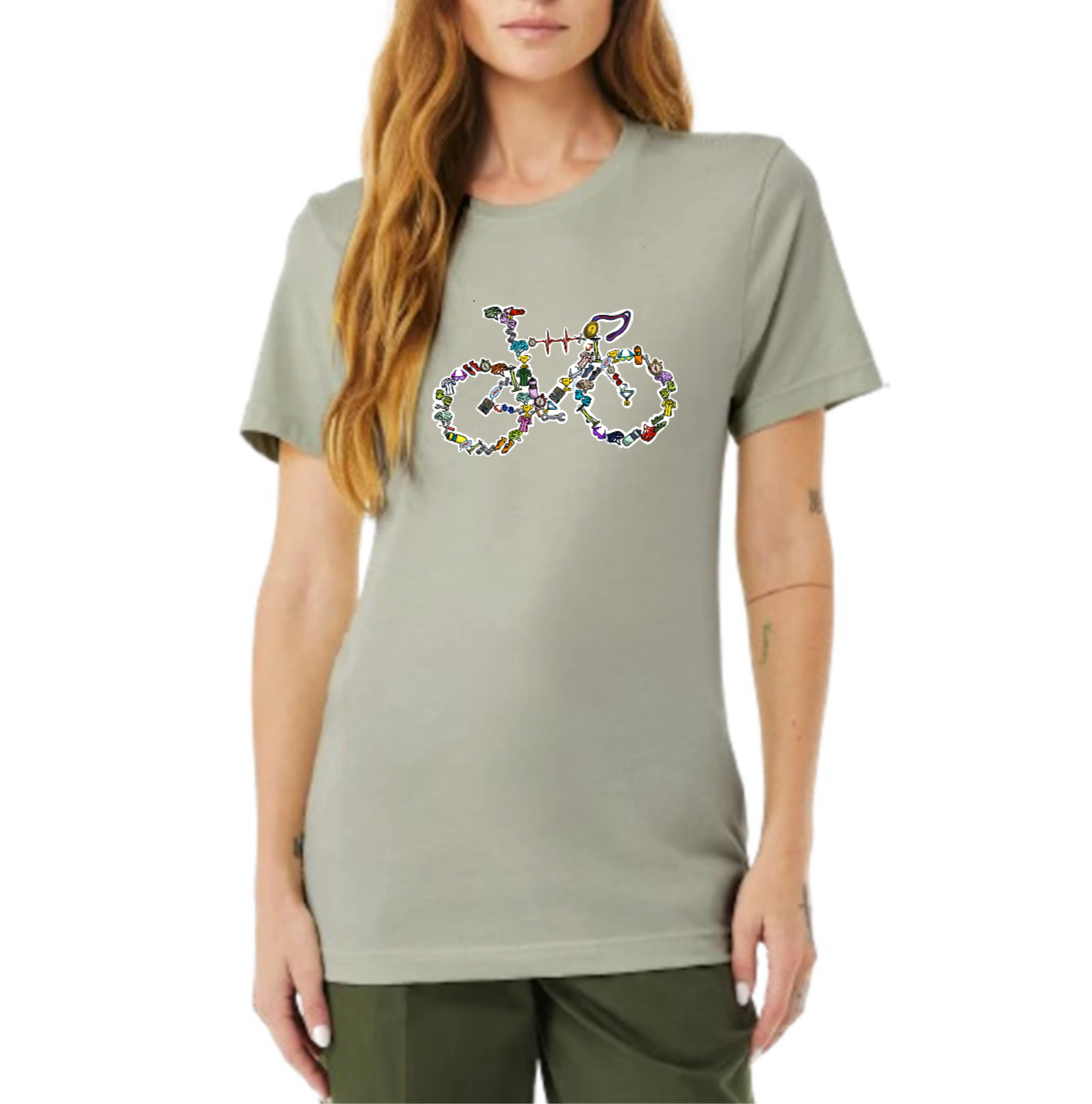 Road bike T-shirt