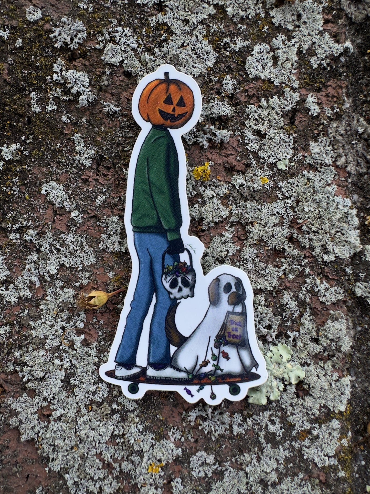 Halloween sticker