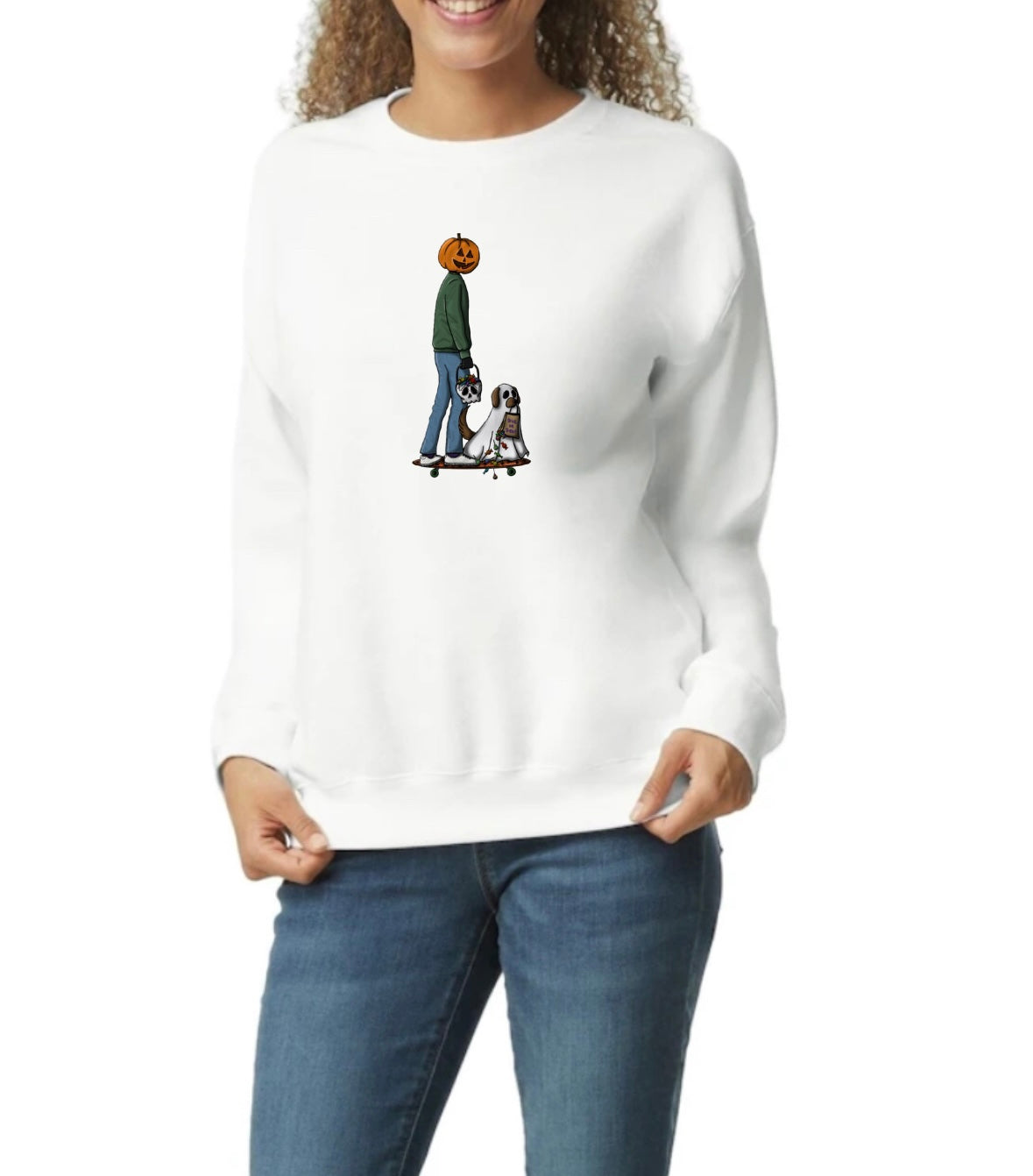 Adult Halloween Sweatshirt