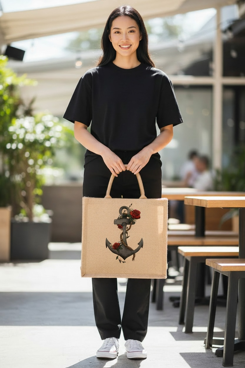 Anchor tote bag