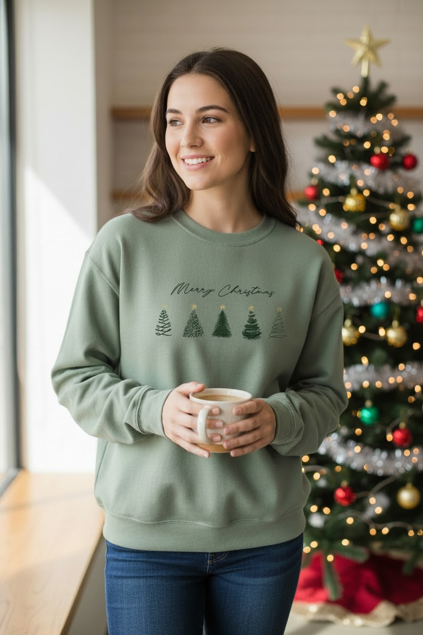 Adult Merry Christmas sweatshirt