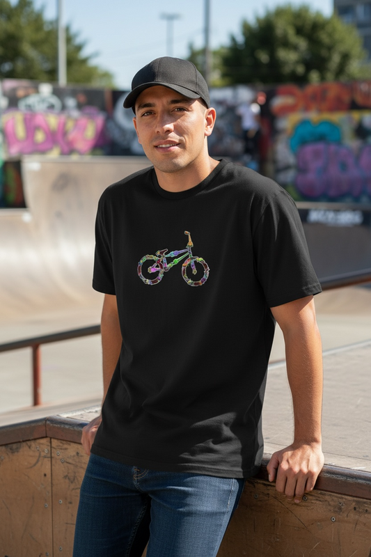 Adult Bmx bike T-shirt