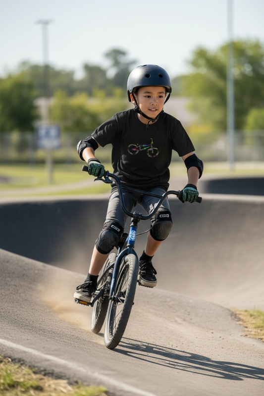 Kid’s BMX bike T-shirt