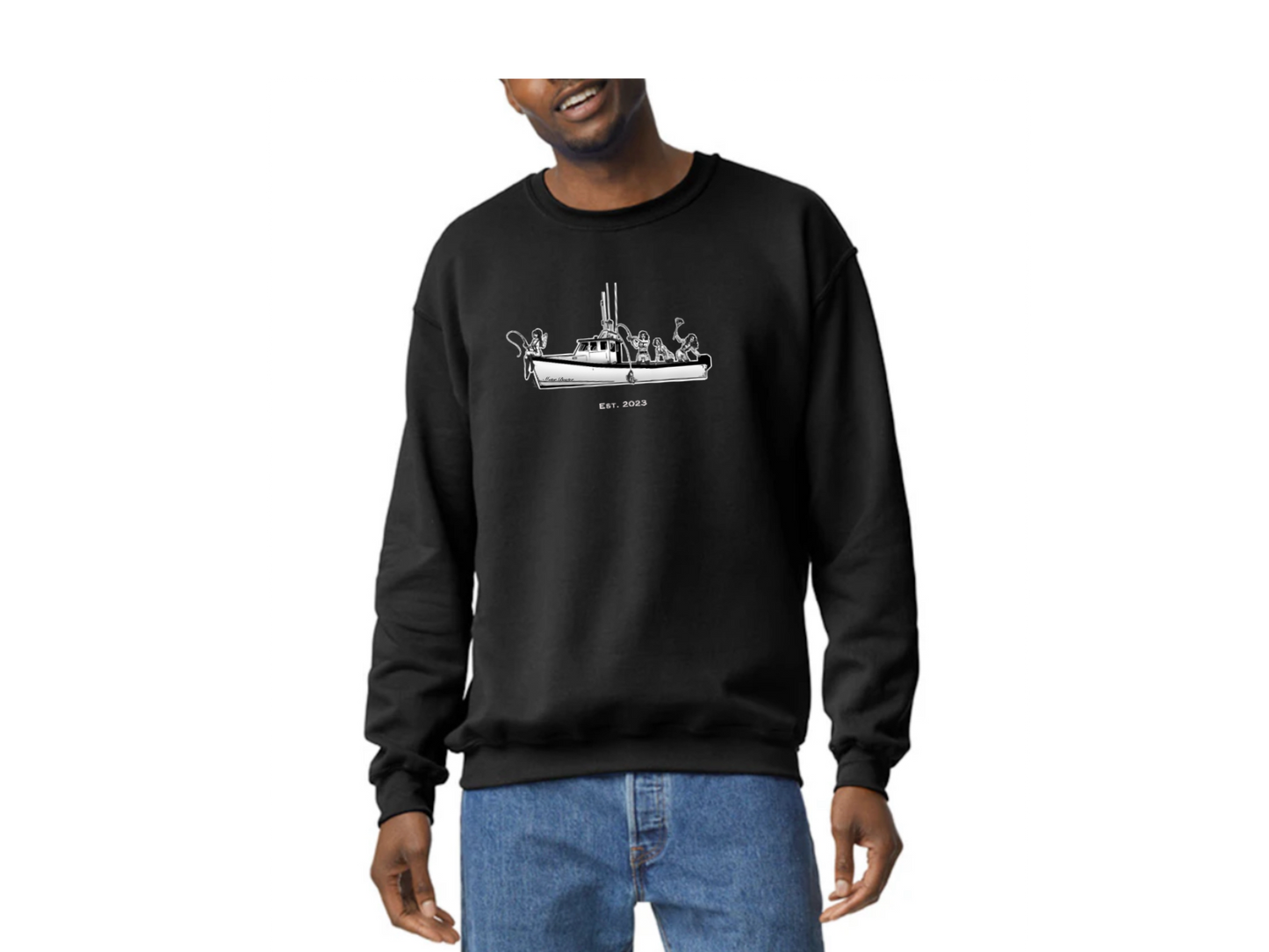 Adults Motor Boater Sweatshirt