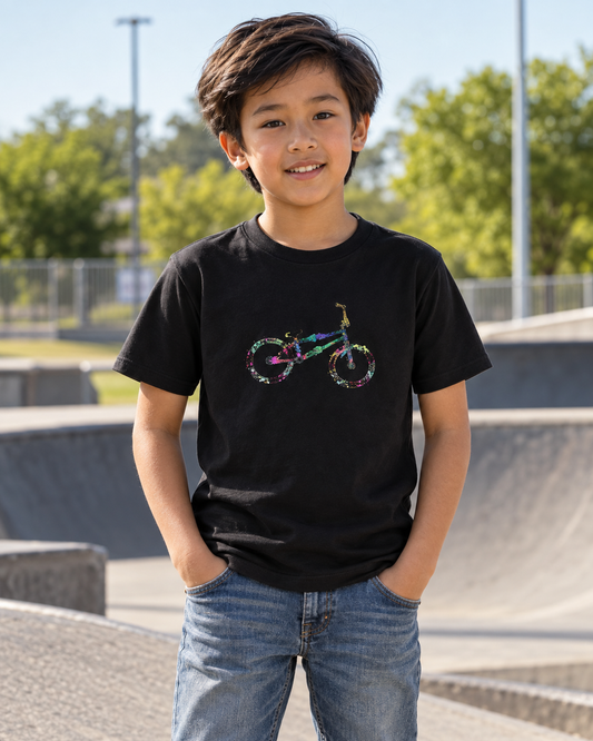kids bmx lifestyle mockup
