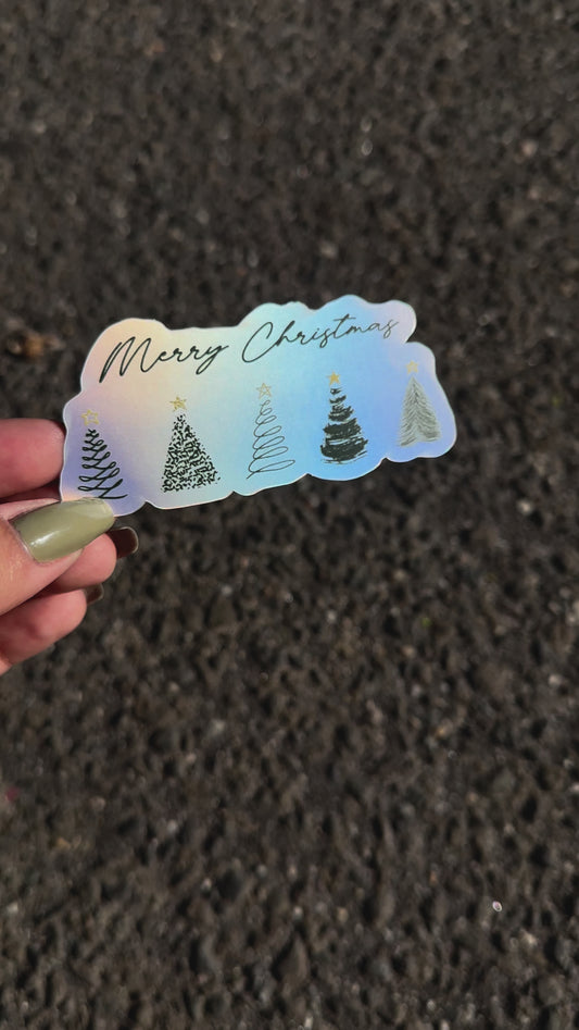 Merry Christmas Sticker